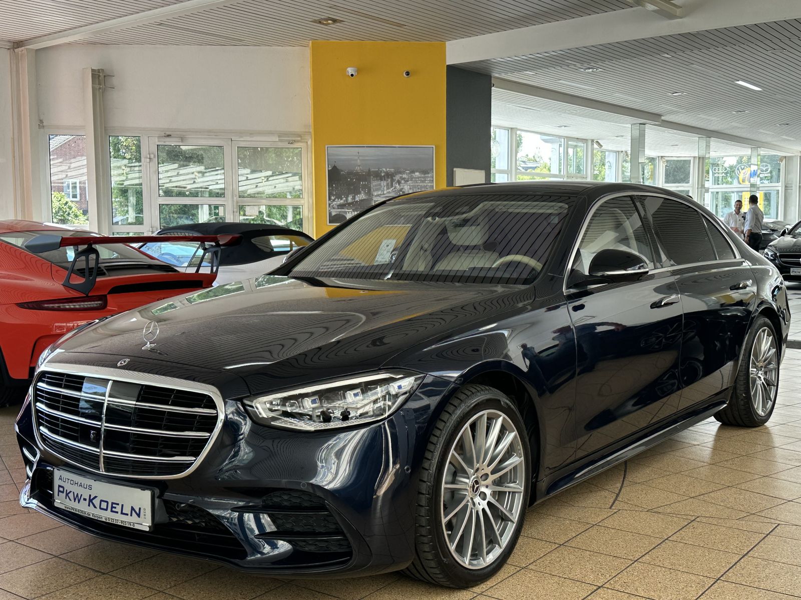 MERCEDES-BENZ S 500 4M L AMG-LiNE *PANO*KEY/GO*ENTERT**DiSTR*