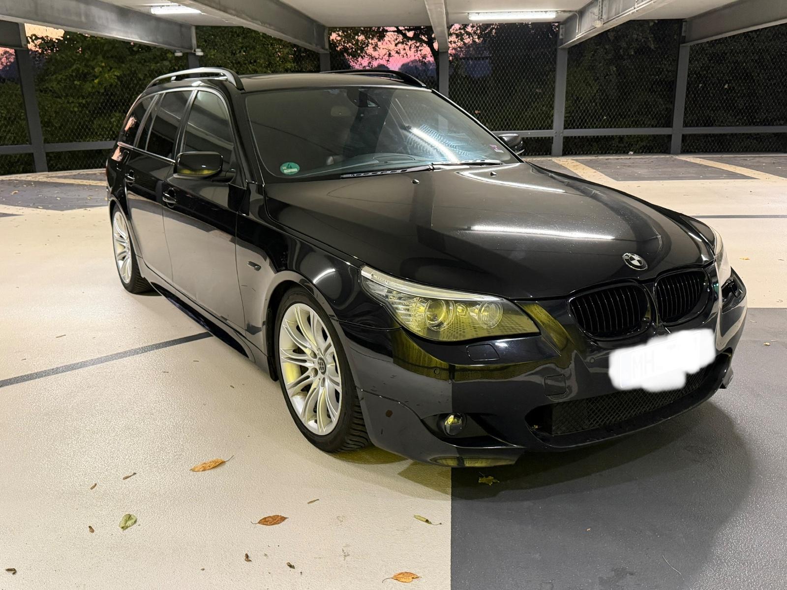 BMW 530 2009 — rear view