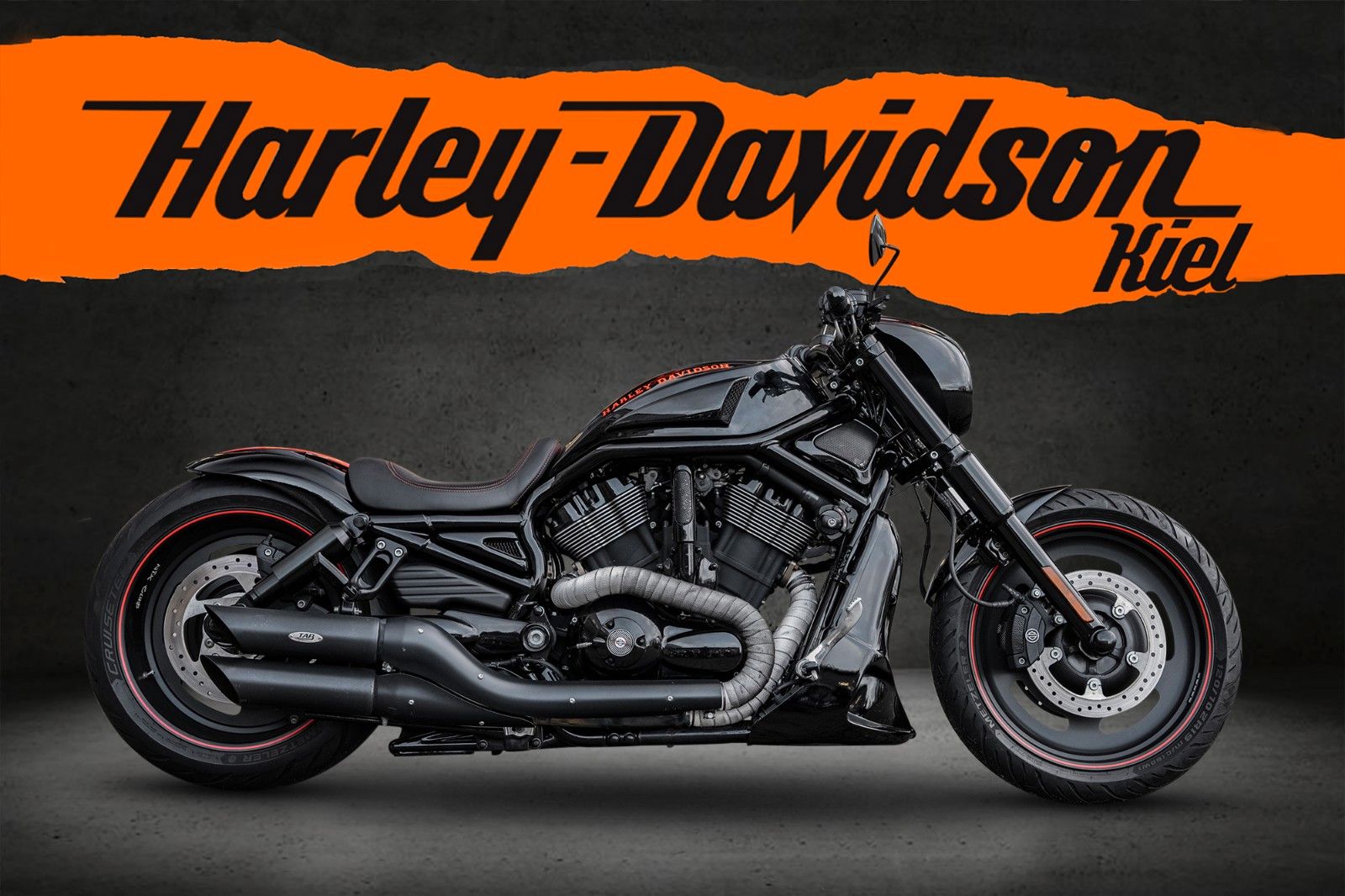 Fahrzeugabbildung Harley-Davidson VRSCDX Night Rod Komplettumbau Airride 260er