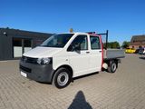 Volkswagen T5 2.0 TDI Pritsche Doppelkabine AHK Klima - Volkswagen T5: 5sitzer