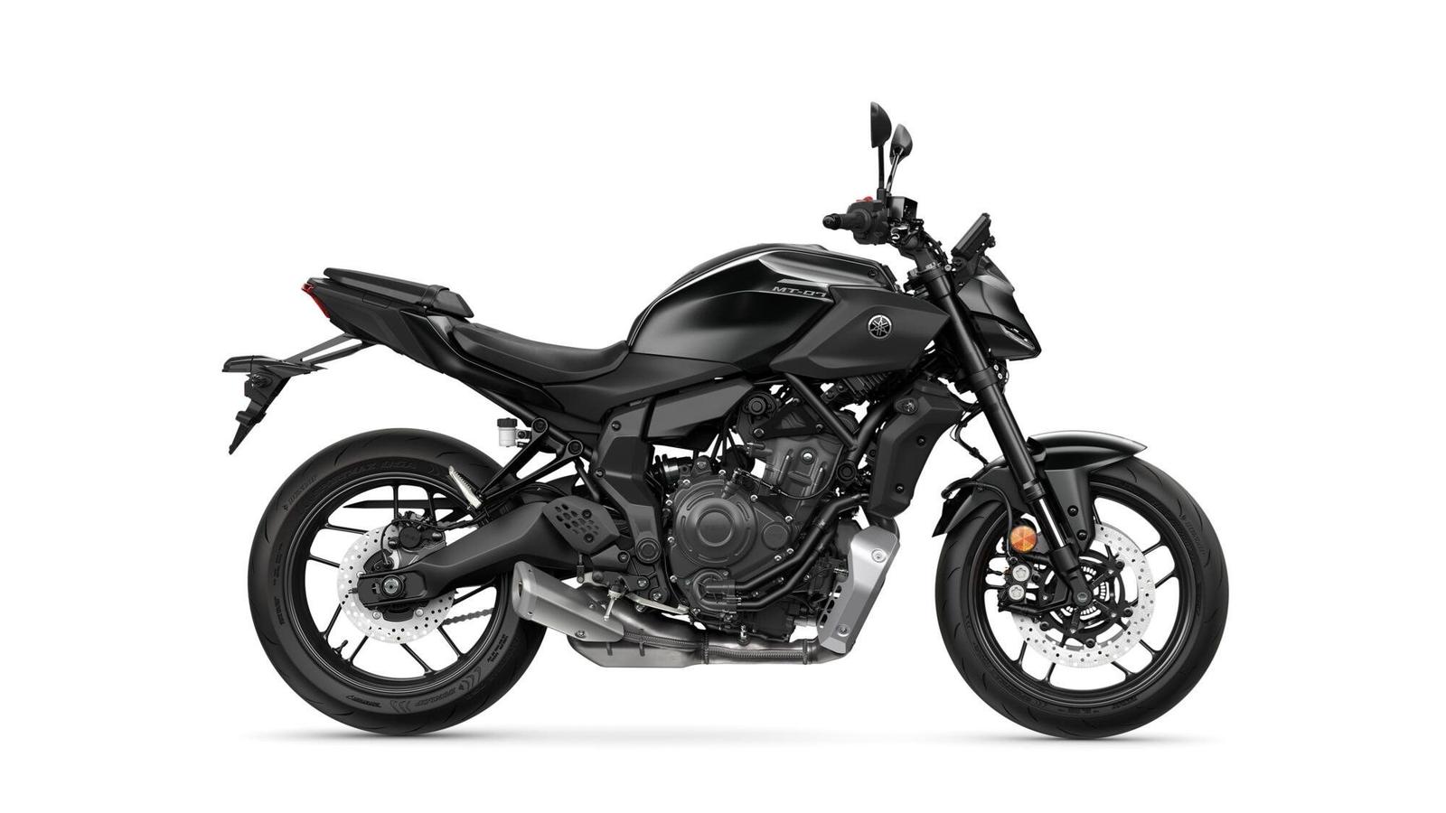 Yamaha MT-07 35kW A2 * VORFÜHRER in Tech Black