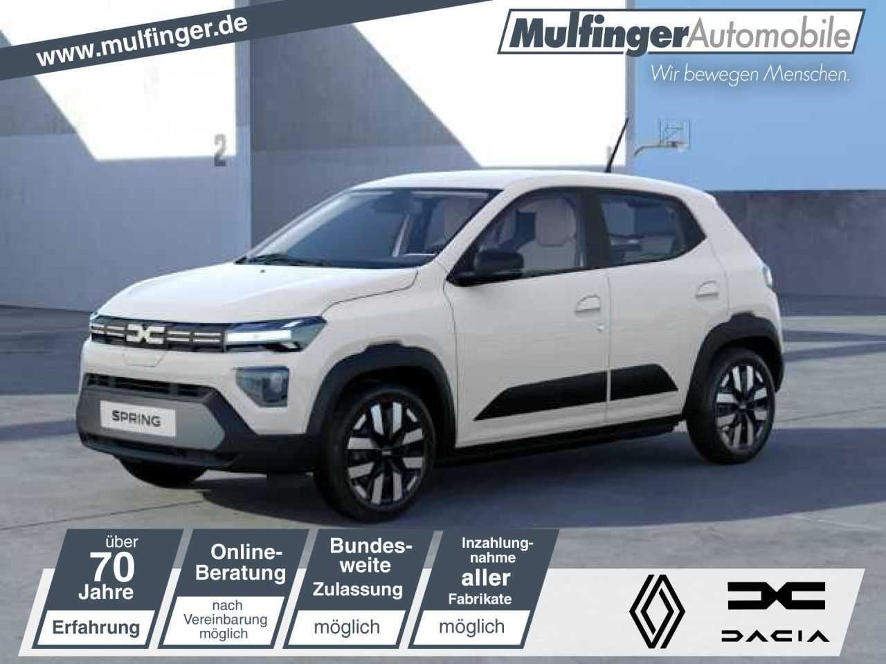 Dacia EXPRESSION ELECTRIC 70 ! NEU ! AB 95,- MTL. !