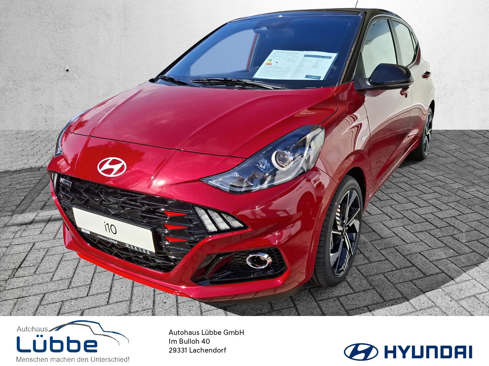 Hyundai i10 1.0 T-GDI N Line Dachlackierung Navi