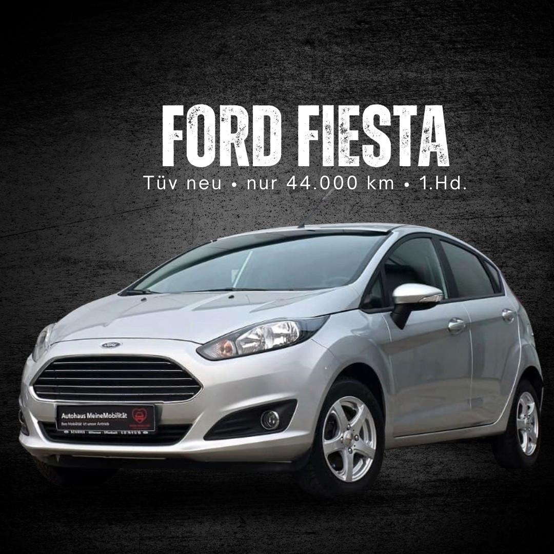 Ford Fiesta|Nur 44.000Km|TÜV NEU|1.Hd....