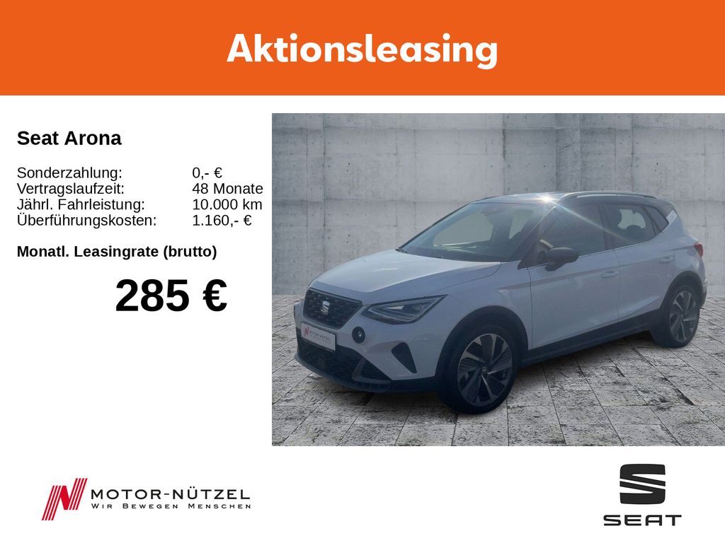 Seat Arona 116PS/ DSG/ LED/ SHZ/ RFK/ PDC/ XL-Paket