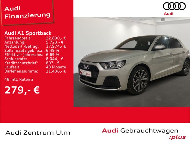 Audi A1 Sportback advanced 25 TFSI PDC SHZ