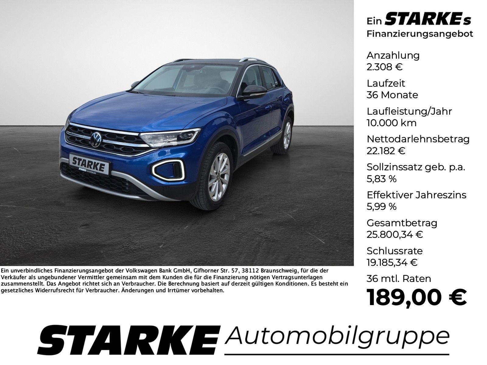 Volkswagen T-Roc 1.5 TSI DSG Style  LED Kamera PDC LM Tempo