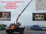 Unimog U300 Kran ATLAS 120 2E Bj 2012 mit Fernbedienung - Unimog U20
