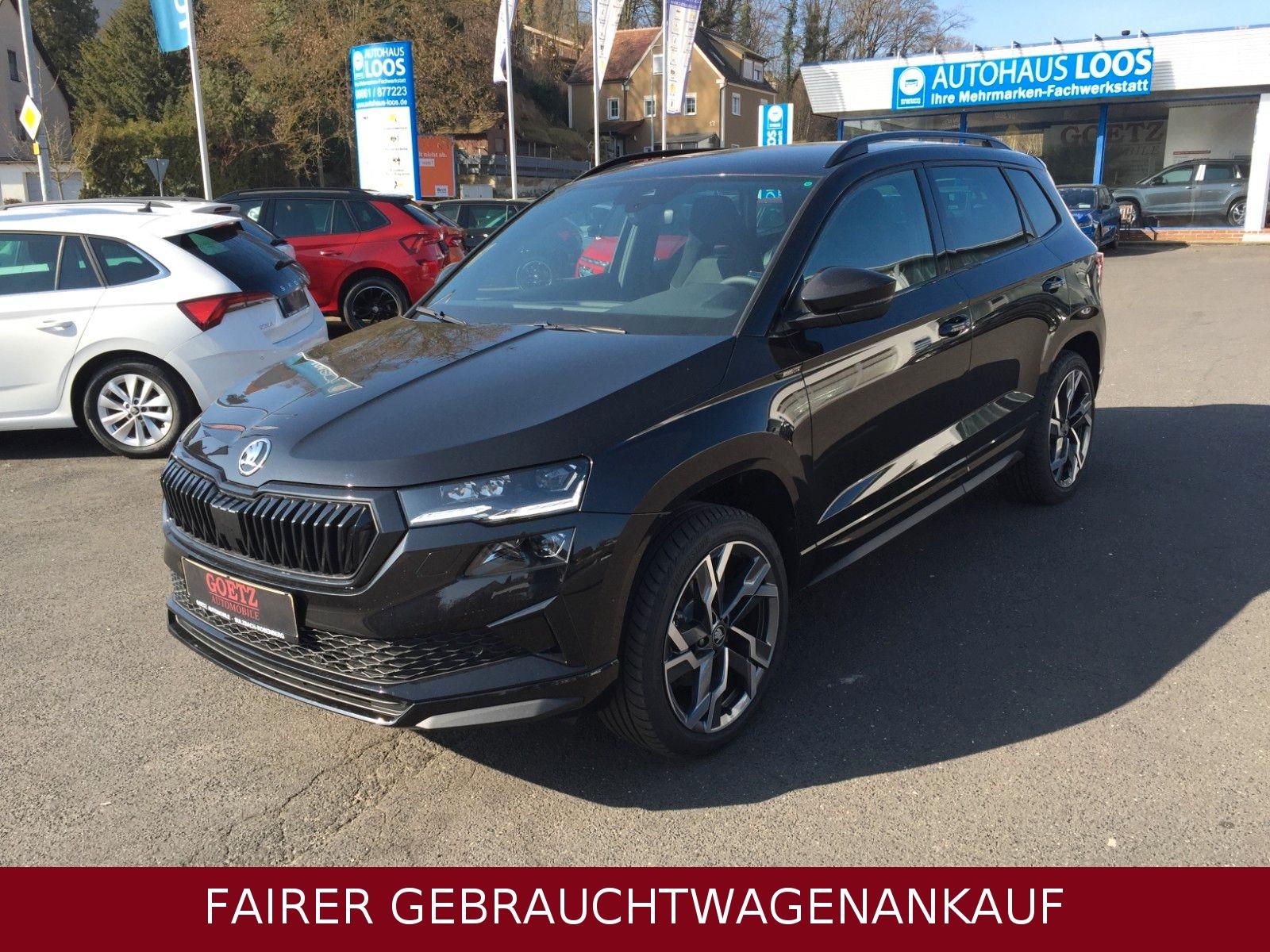 Skoda KAROQ SPORTLINE TDI 150 PS 4x4 AHK MATRIX 19ZOLL