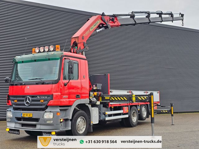 Mercedes-Benz ACTROS 2541 6X2 / PALFINGER PK 42 t/m CRANE / KR