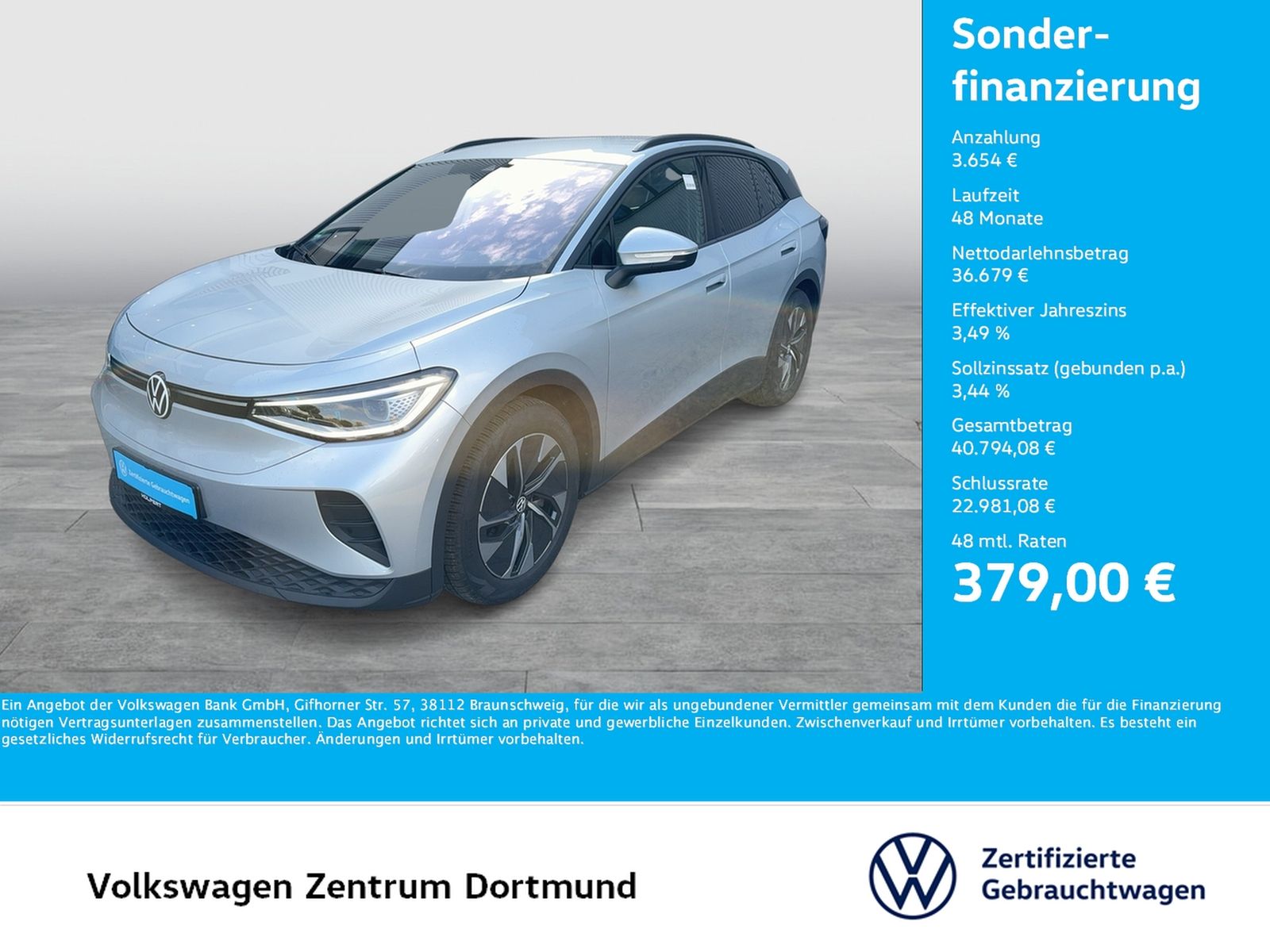 Volkswagen ID.4 Pro WÄRMEPUMPE ACC LM19 MATRIX NAVI CARPLAY foto 1