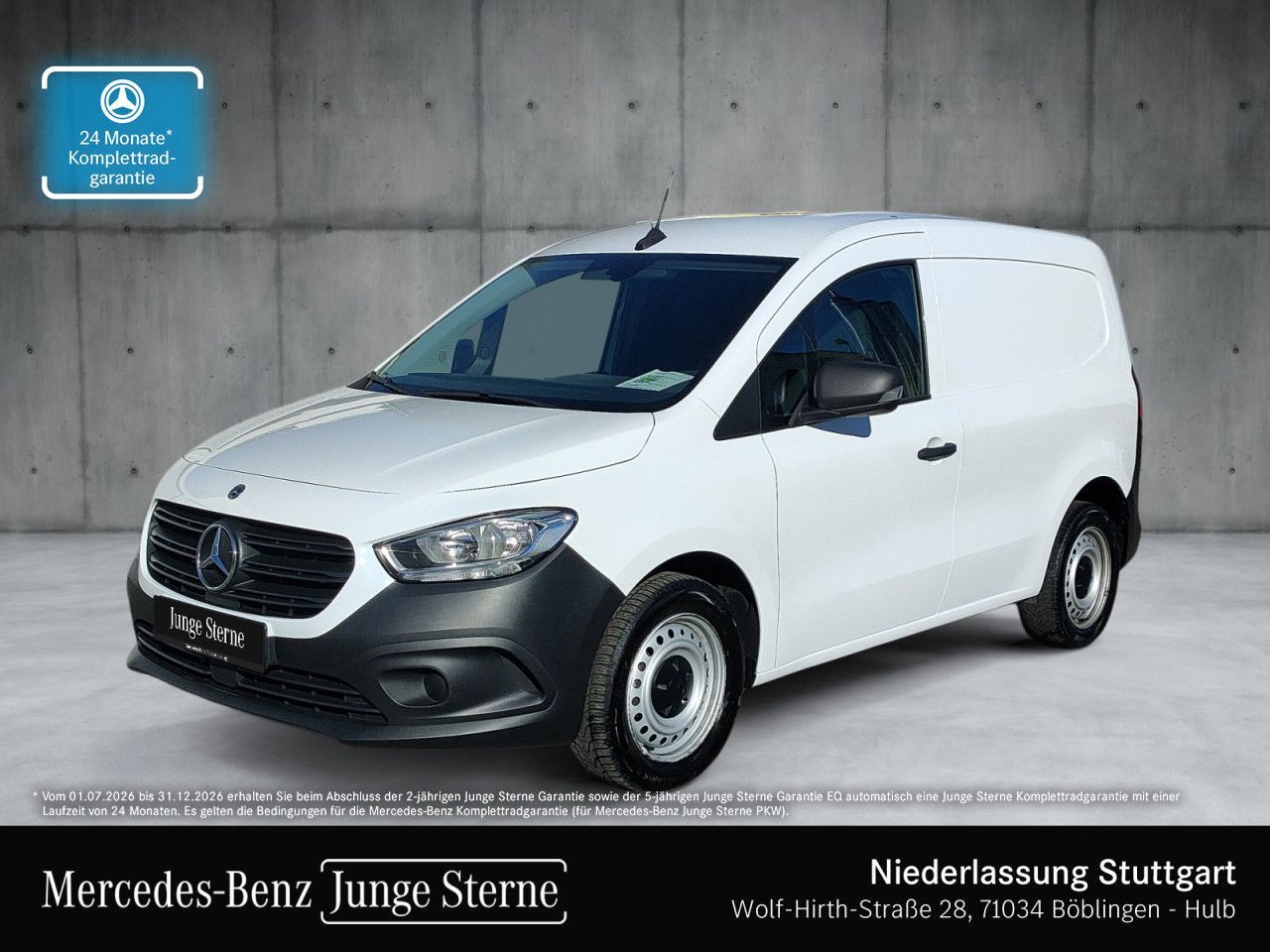 Mercedes-Benz Citan 110 CDI KA BASE+WORKER PLUS+Klima+AHK+PTS
