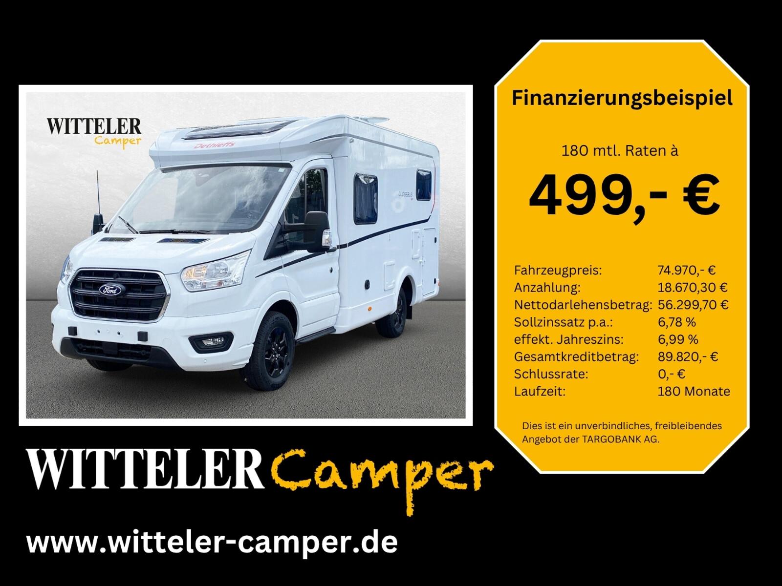 Dethleffs Globebus Go T 15 Automatik*PaketOne*ComfortPaket