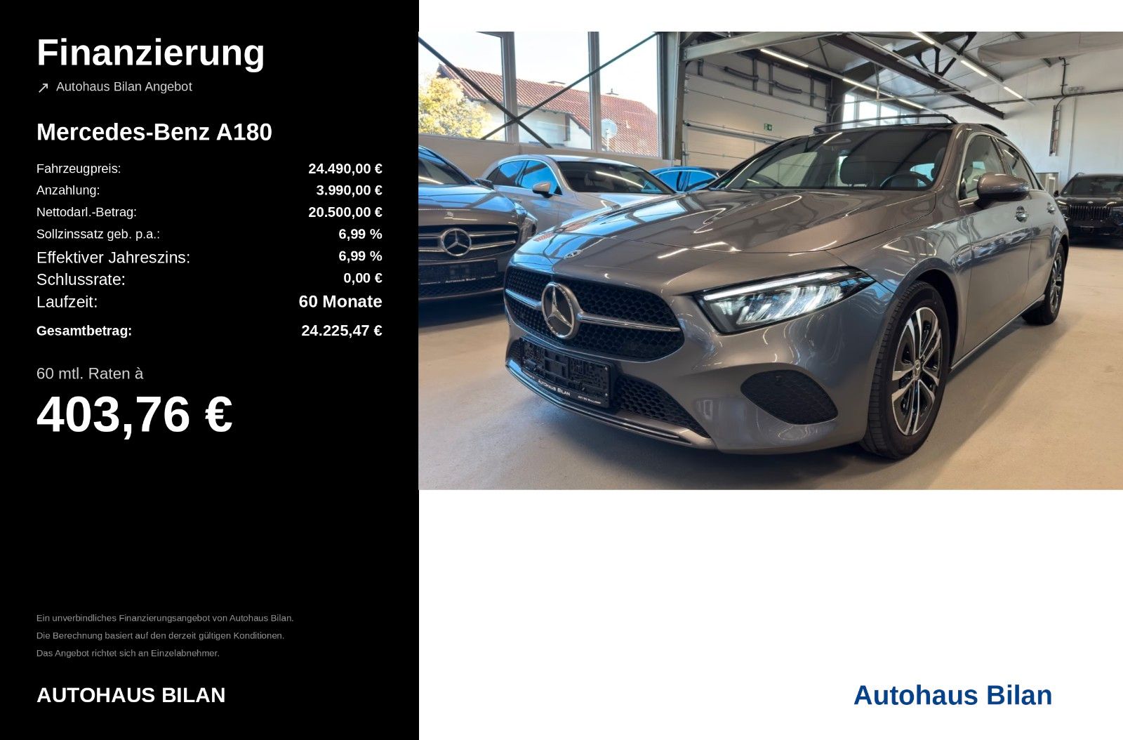 Mercedes-Benz A 180 Panorama Kamera LED MBUX
