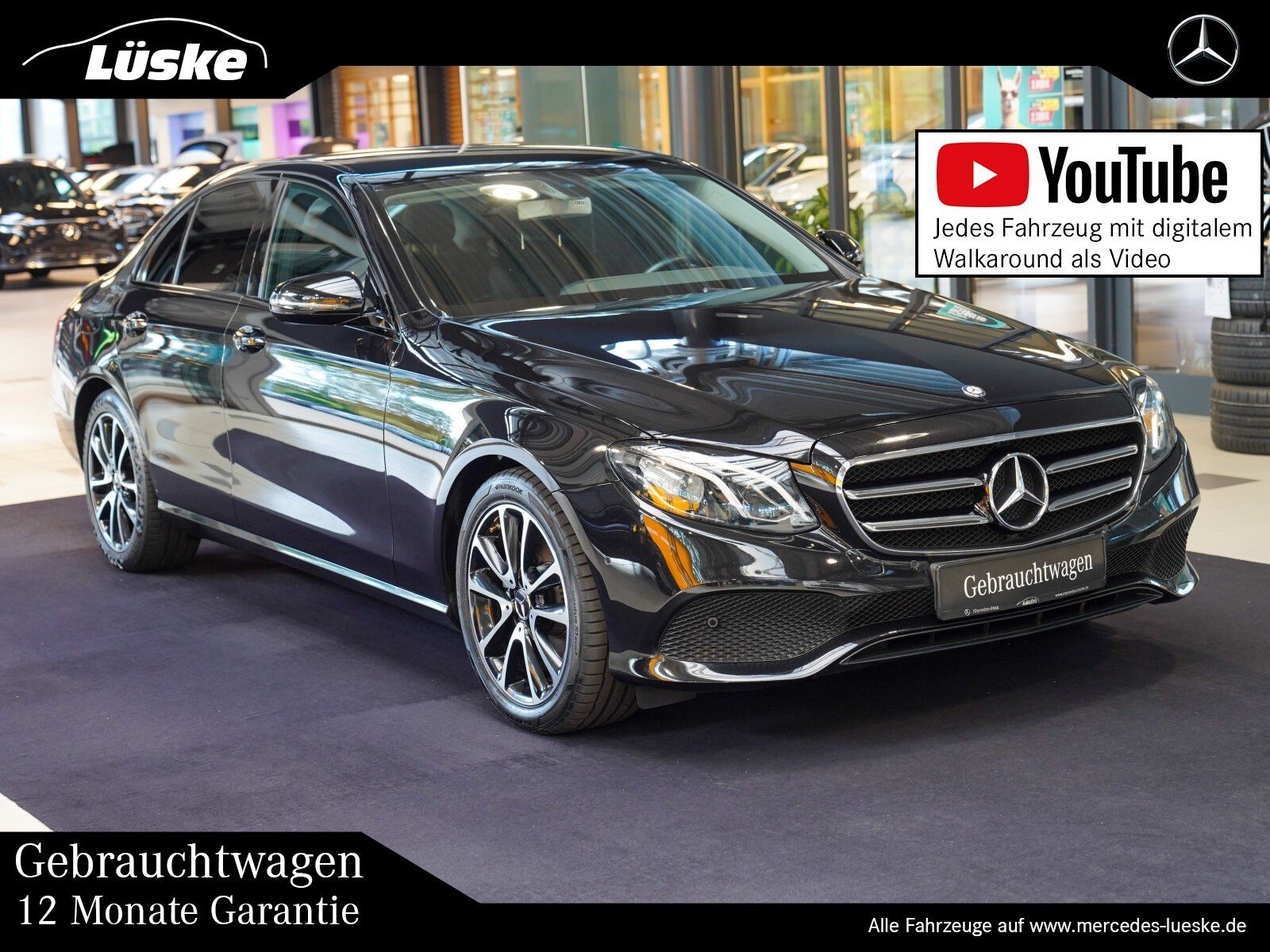 Mercedes-Benz E 220 d AVANTGARDE Night Burmester Anhänge