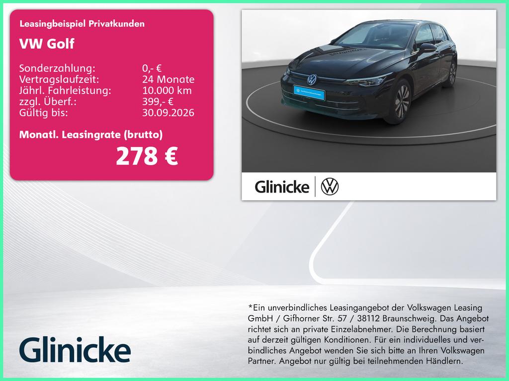 Volkswagen Golf VIII 20 TDI Goal AHK LED DSG Zins ab 249 2025
