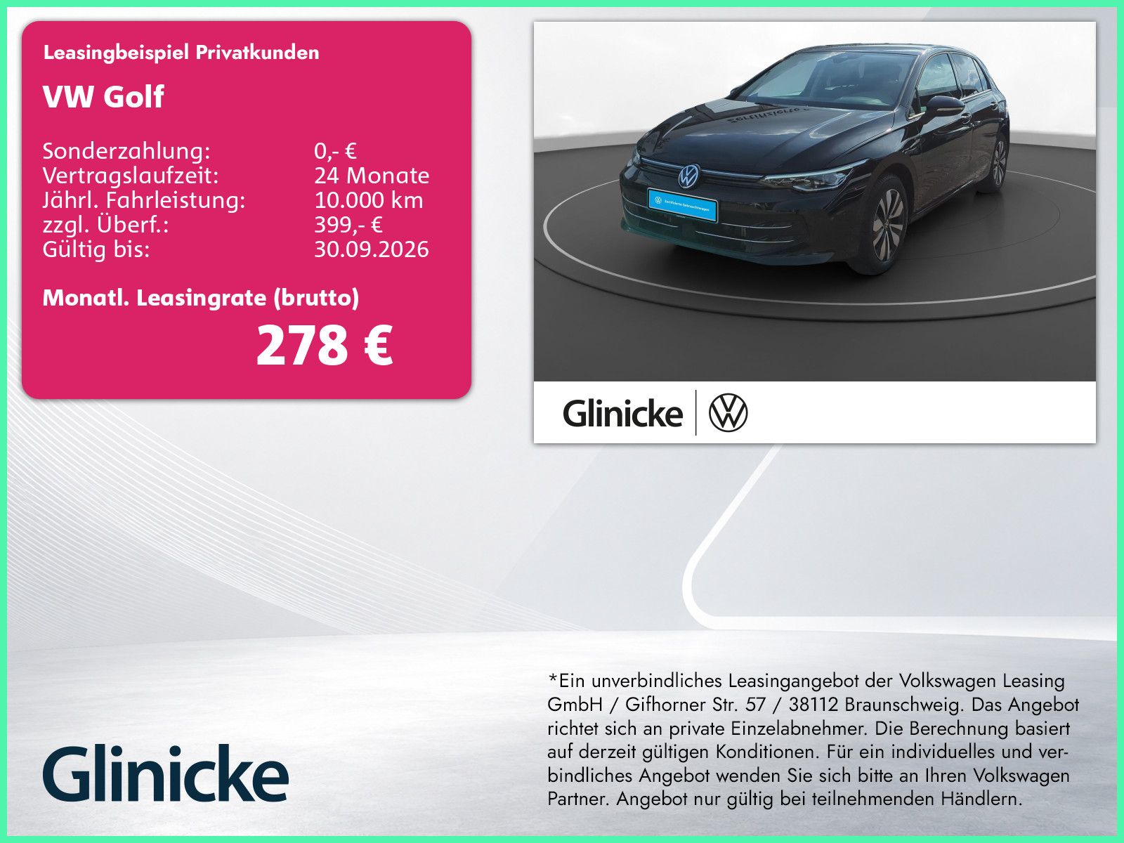 Volkswagen Golf VIII 2.0 TDI Goal AHK LED DSG Zins ab 2,49% foto 1