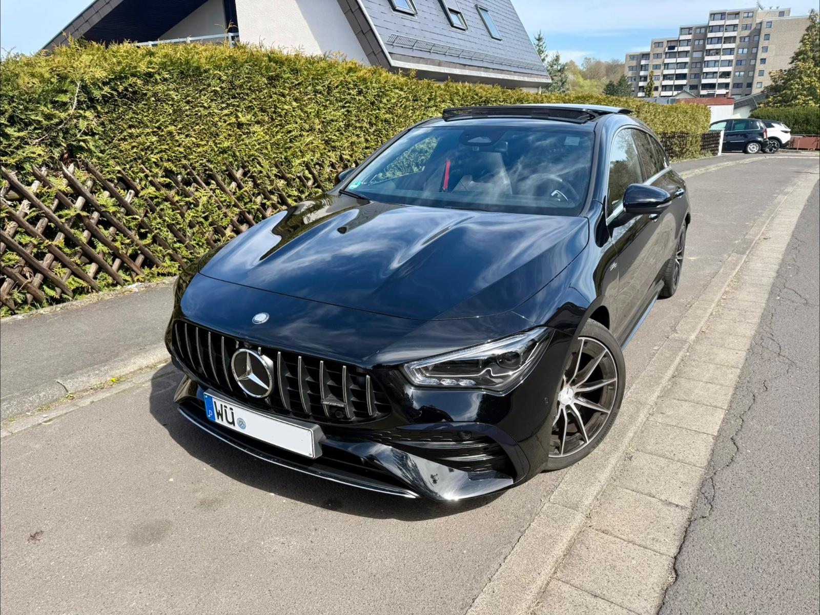 Mercedes-Benz CLA 35 SB 1.Hand, Garantie, TÜV, 8-fach bereift