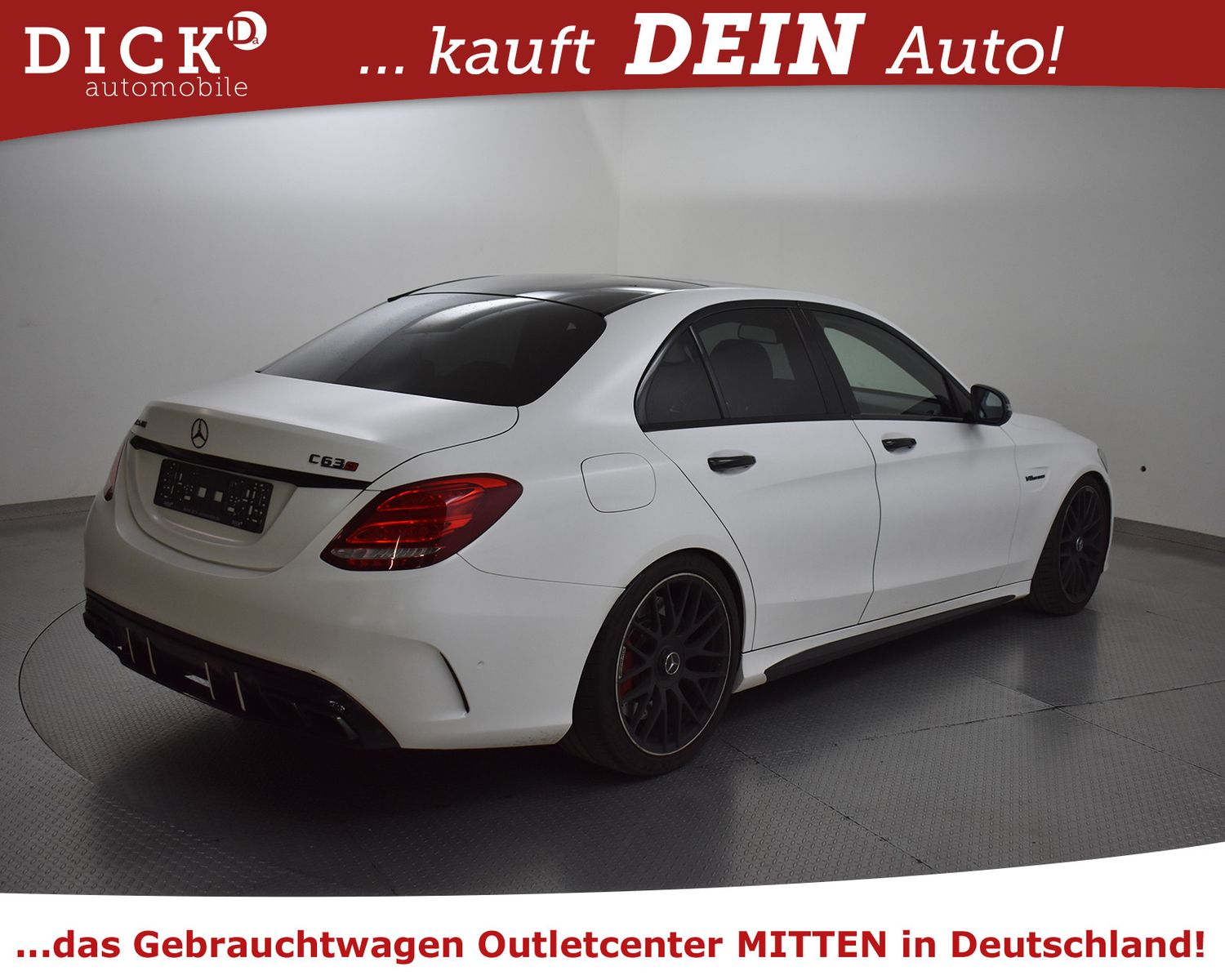 MERCEDES-BENZ C 63S AMG PANO+MULTIB+MEMO+COMAN+BURM+HEAD+360°+ - Image 7