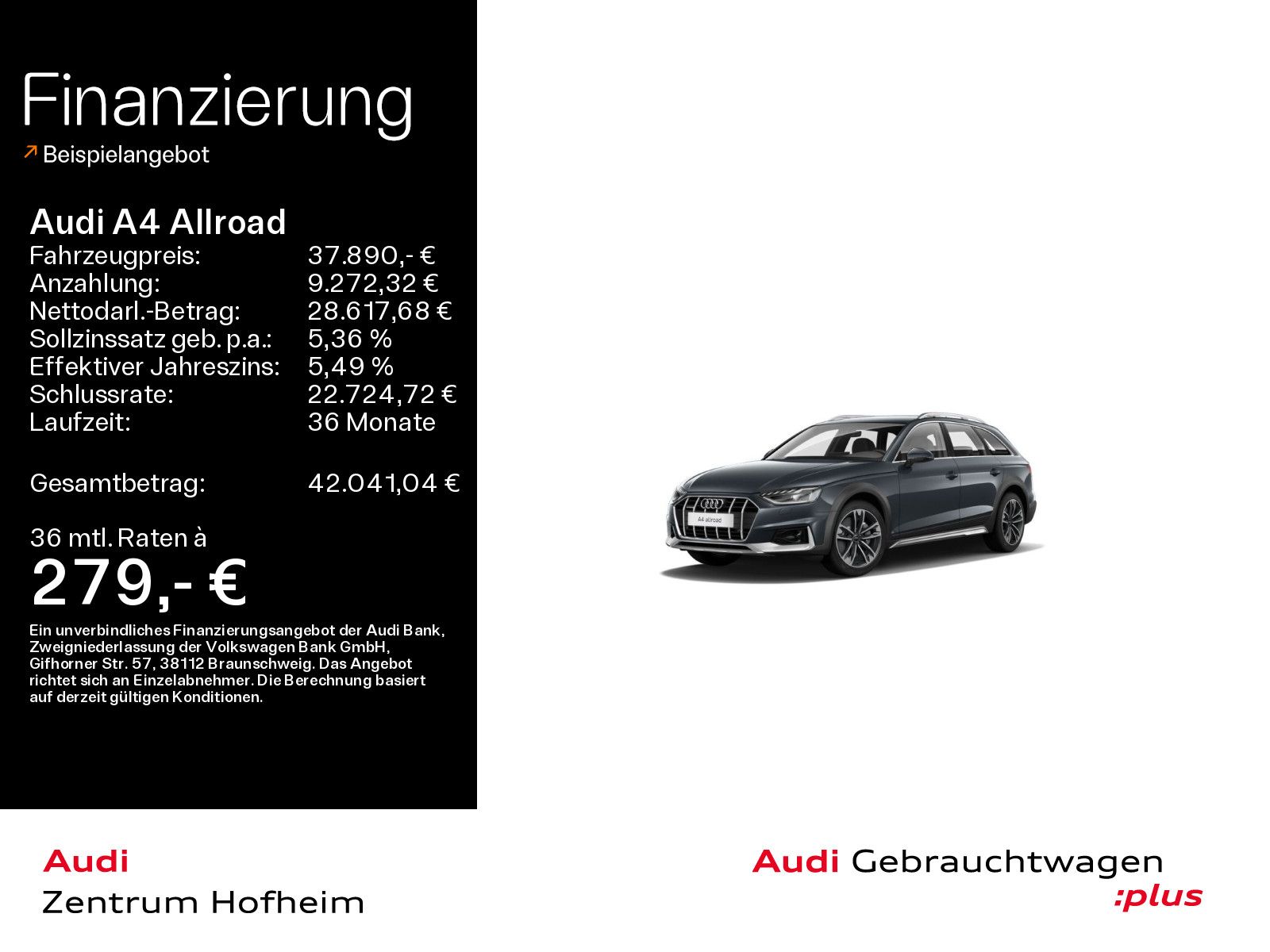 AUDI A4 allroad 50 TDI qu tip*HUD*LED*Navi+*Sportsitz