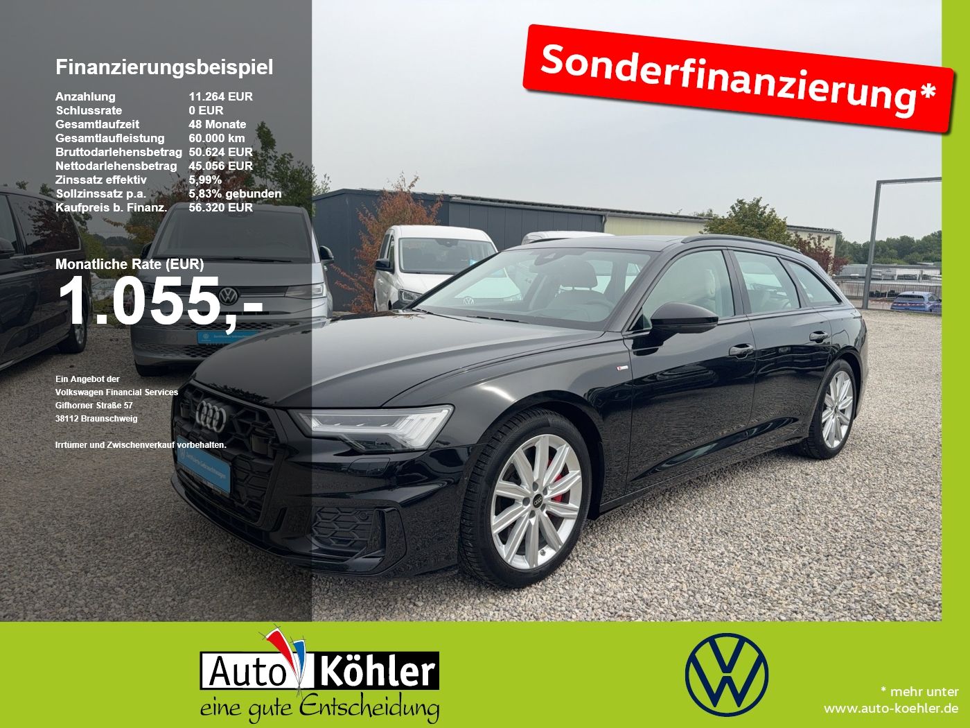 Audi A6 Avant 55 3.0 TFSI quattro S-Line Pano 360 360