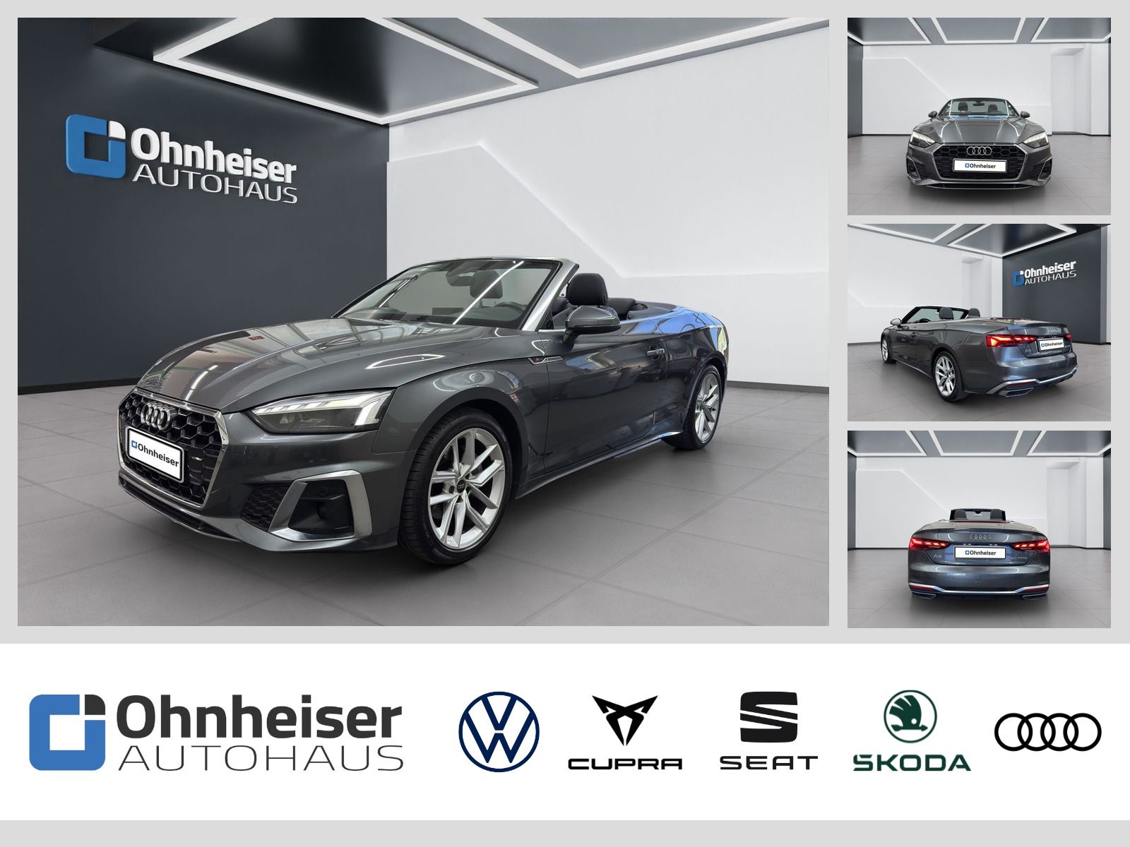 Audi A5 Cabriolet 40 TFSI S-line MATRIX Massage RFK N foto 1