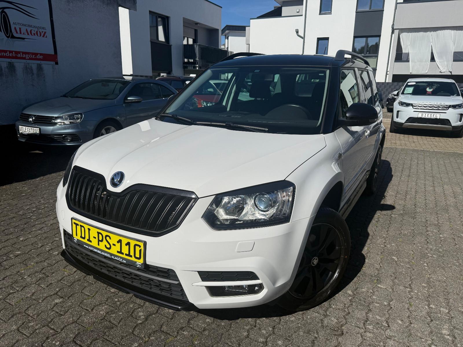 Skoda YETI 2.0 TDI MONTE CARLO XENON PDC SHZ AHK 1HD