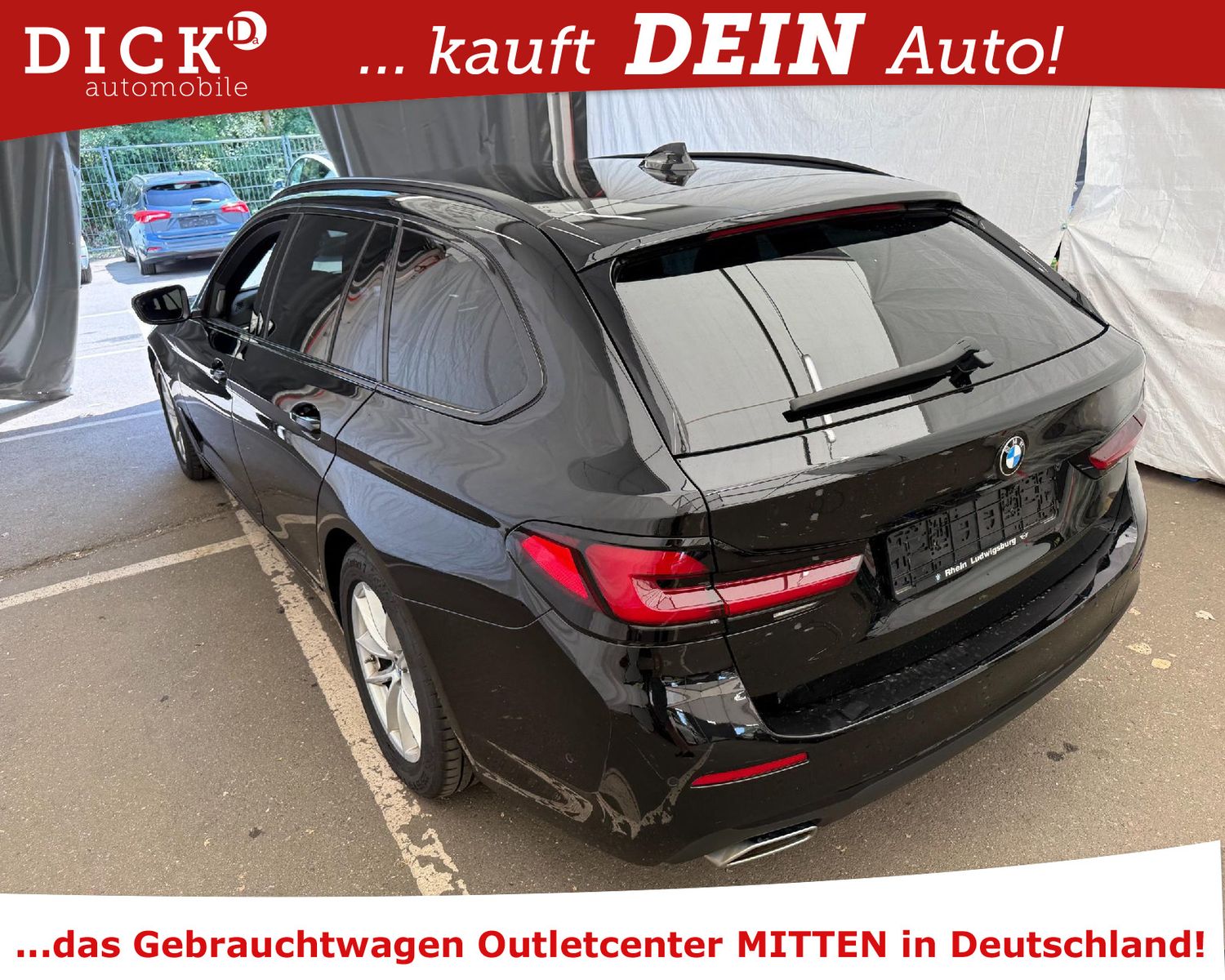 Fahrzeugabbildung BMW 520d T AT8 LASER/HUD/H&K/LEDER/SHZ/RFK/AHK