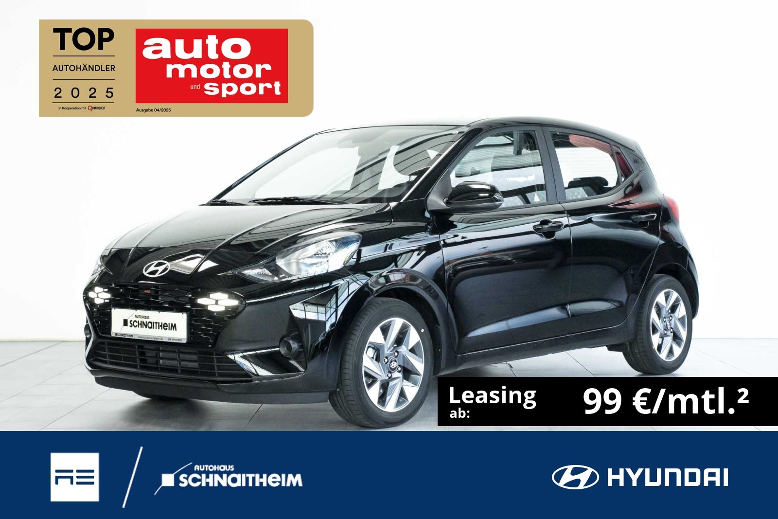 Hyundai i10 Trend 1.0 AMT 63PS Komfort-Paket, u.v.m.