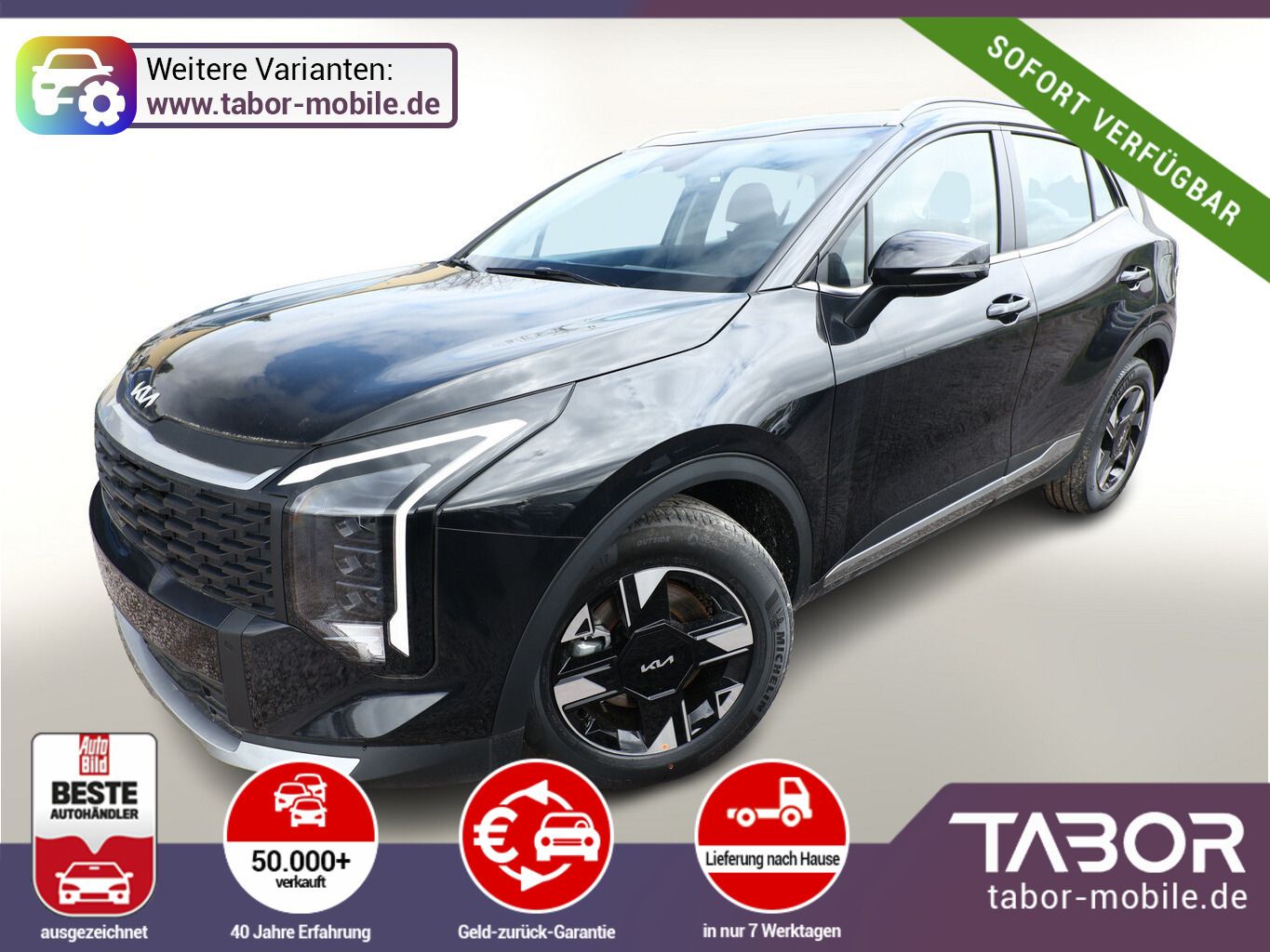 Kia Sportage MHEV Bi-LED ACC Nav Kam 2xPDC UVP-25%*