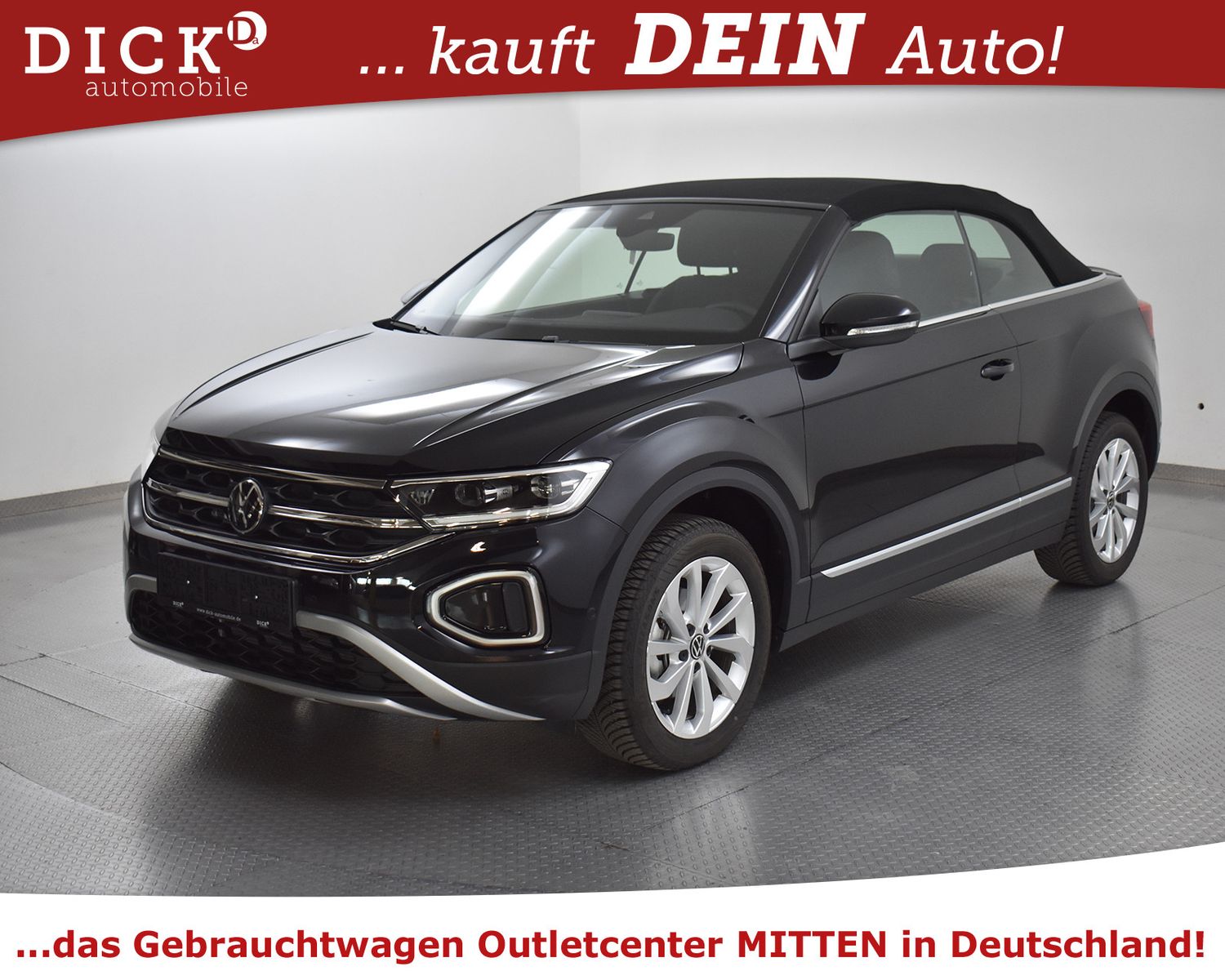VW T-Roc Cabriolet 1.0 TSI Style VIRTU+NAV+LED+KAM+ - Image 4