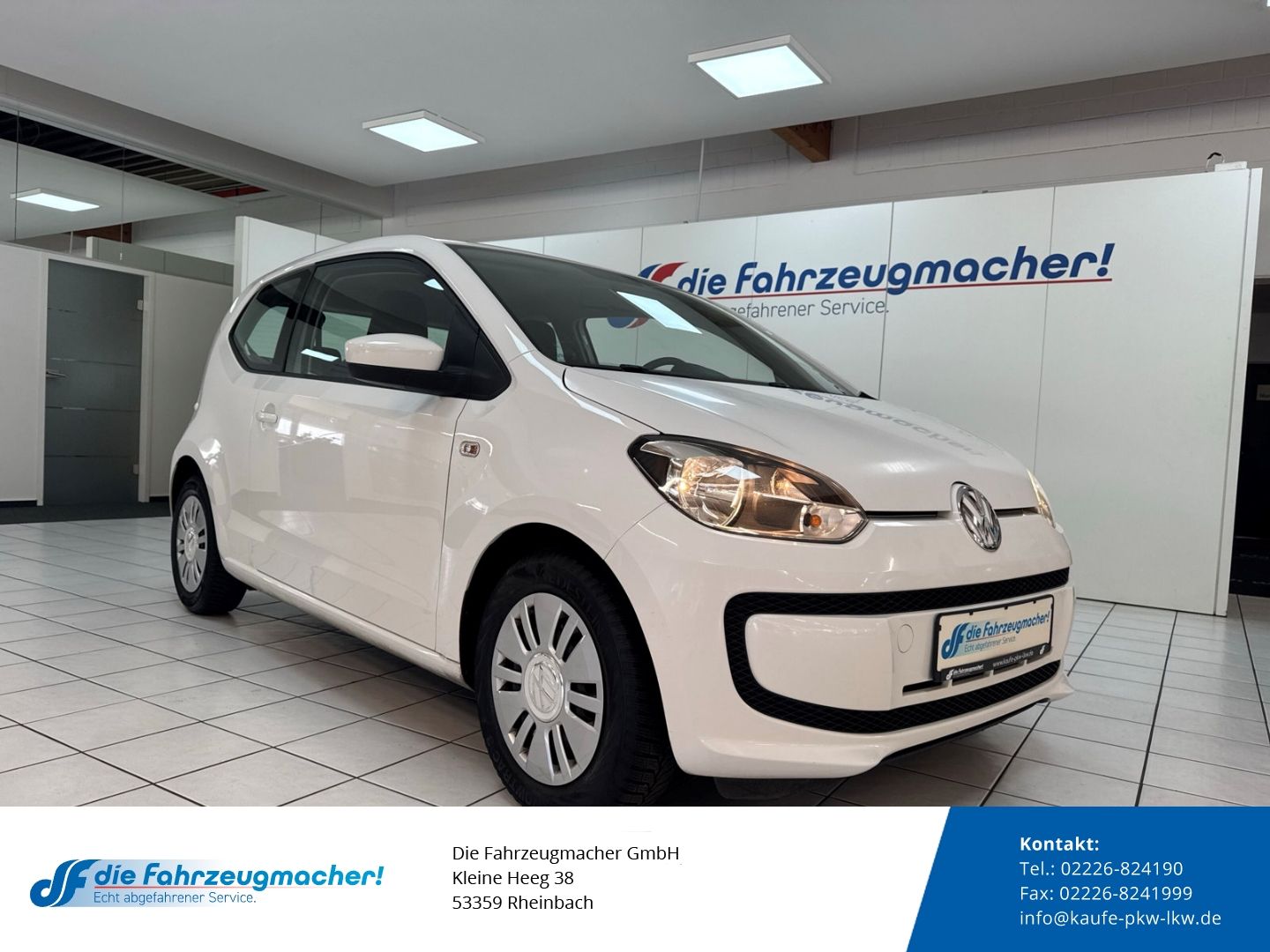 Fahrzeugabbildung Volkswagen up! move BMT Klima teilb.Rücksb AUX MP3 CD eFH T