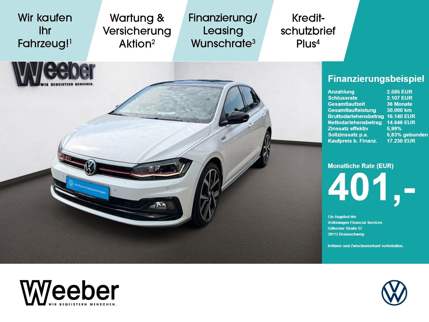Volkswagen Polo GTI * PDC * LED * NAVI *SHZ * GRA * KLIMA *, миниатюра 18