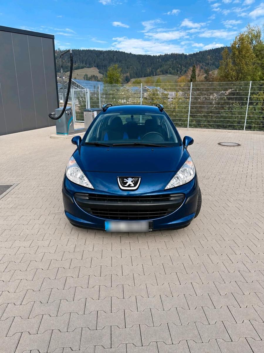 Peugeot 207 2009 — салон