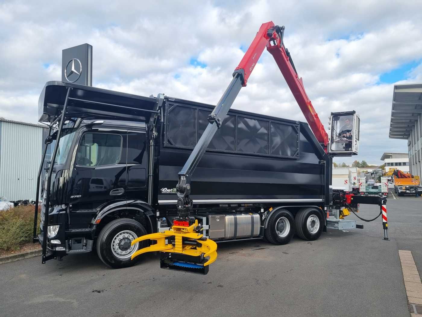 Fahrzeugabbildung Mercedes-Benz Arocs 2751L HAD + Q170L (11,5m) -EBERT-Forst-LKW