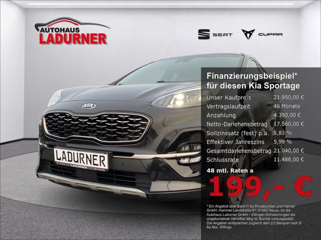 Sportage 1,6 T-GDI GT-LINE 4WD LED+LEDER+NAV+KAM