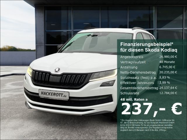 Skoda Kodiaq Sportline 4x4 2.0 TSI NAVI PDC v+h KESSY