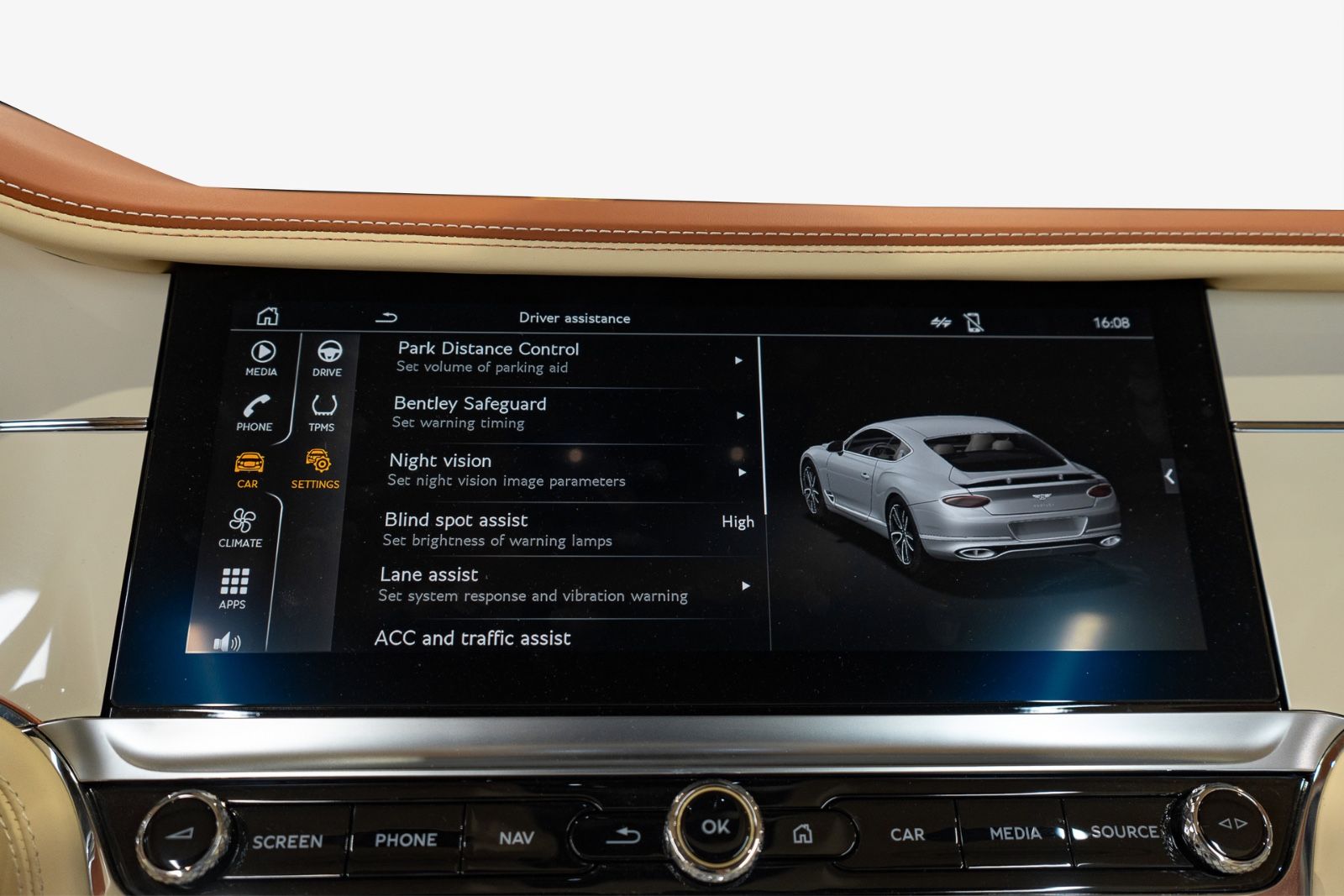 Bentley Continental GT Azure°B&O°NIGHT°MASS°360°ACC°PANO foto 10
