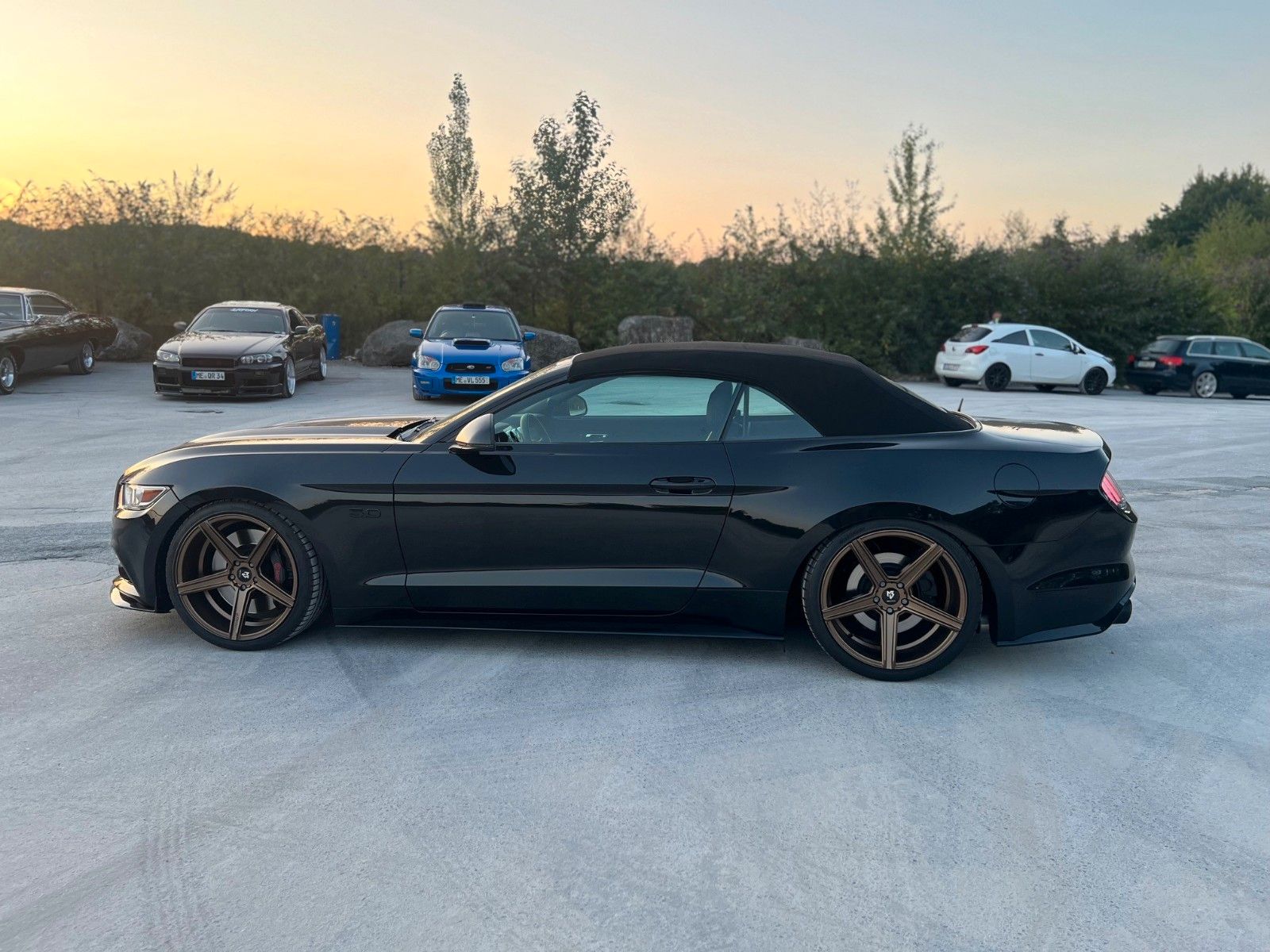 Fahrzeugabbildung Ford Mustang GT Cabrio V8-Neuwertig-20Zoll-FOX-Deutsc