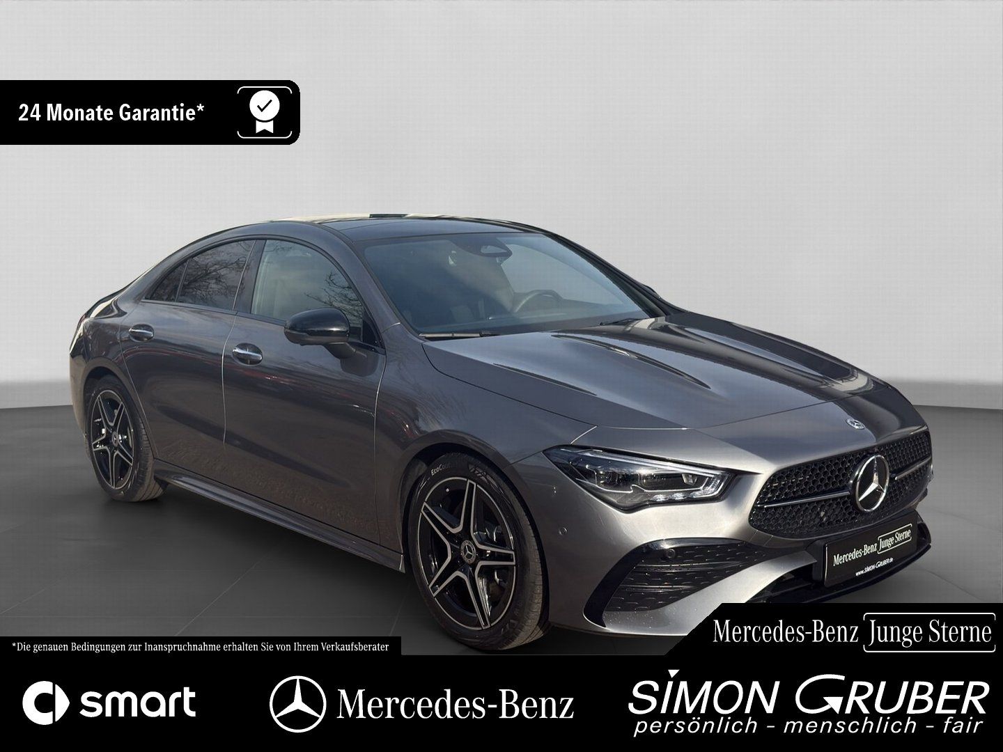 Fahrzeugabbildung Mercedes-Benz CLA 250 4M Coupé AMG Night Ambi Pano 360 Distron