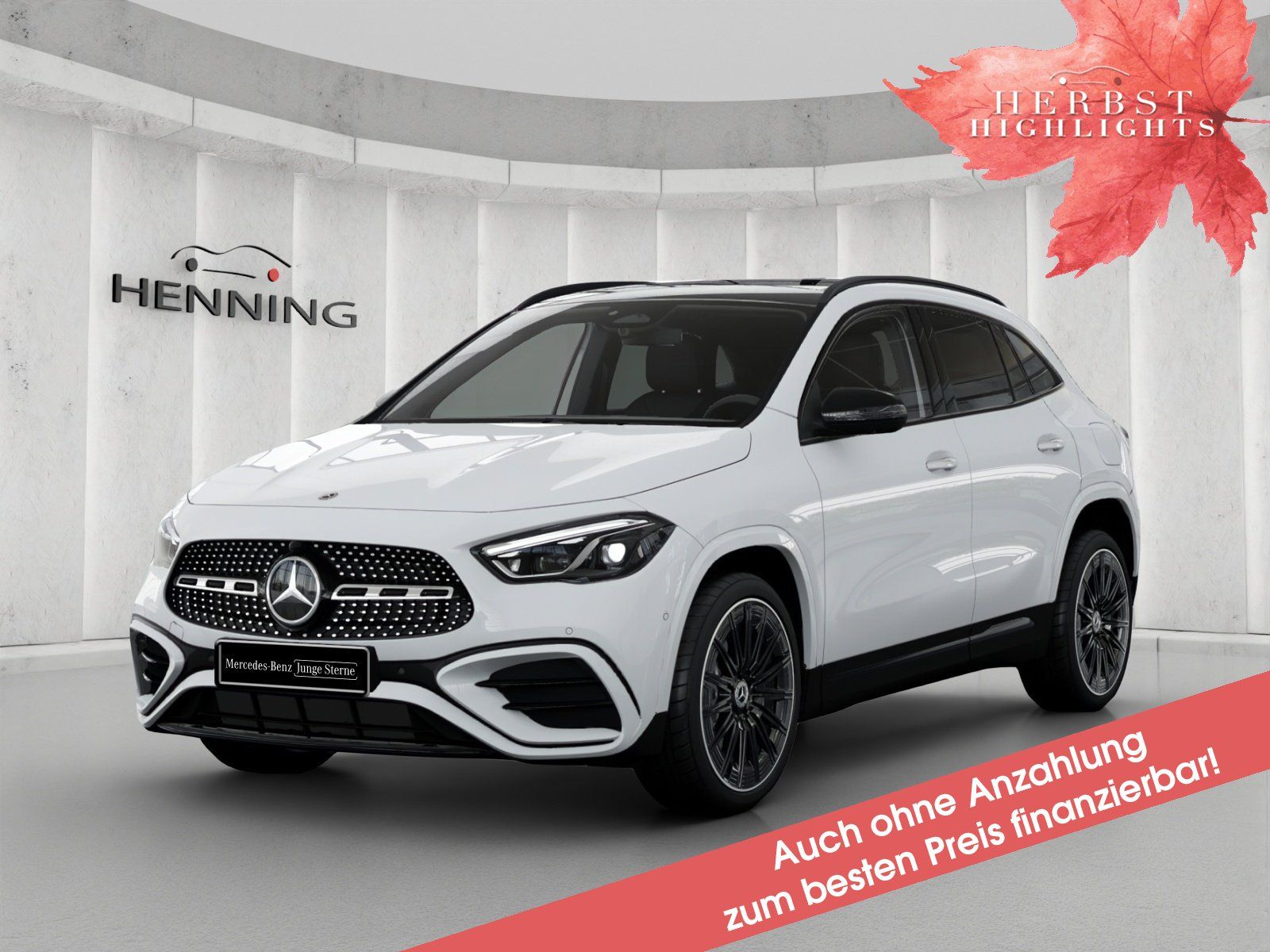 Mercedes-Benz GLA 200 d Edition AMG Night Panor 360° AHK Totw.