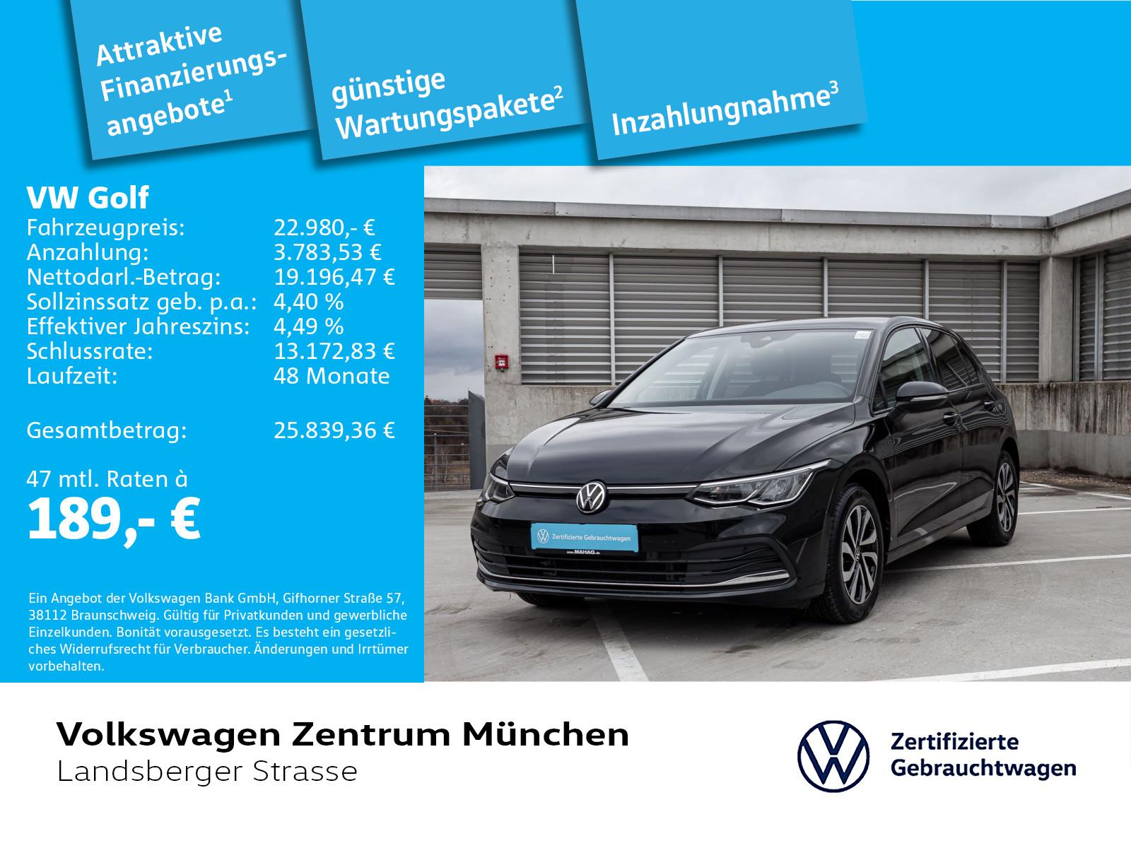 Volkswagen Golf VIII 2,0 TDI Active ACC LED IQ.Drive Navi P