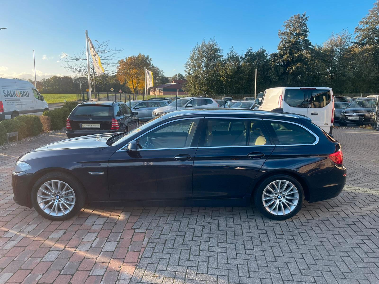 BMW 535 2014 — вигляд ззаду