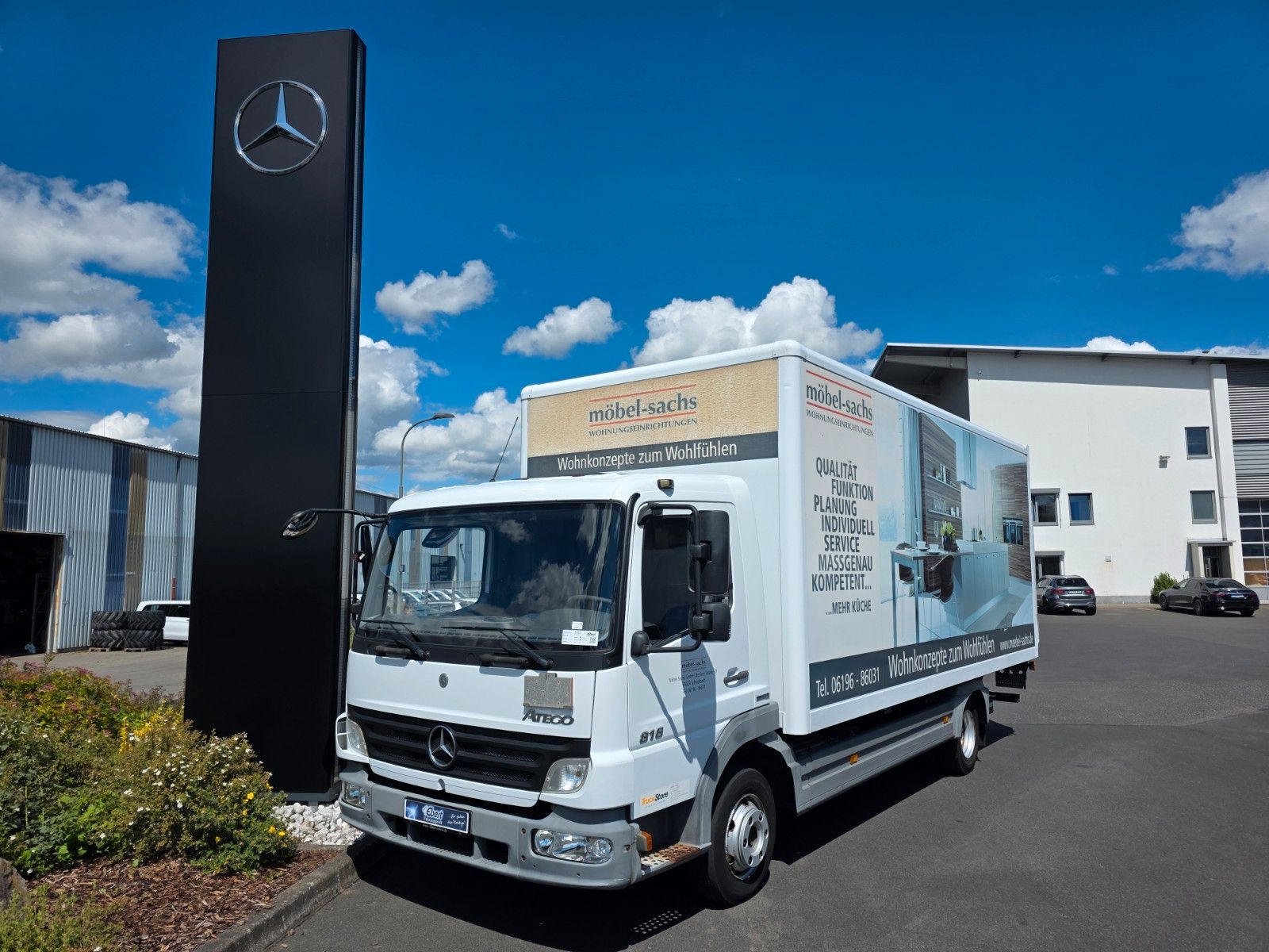 Fahrzeugabbildung Mercedes-Benz Atego 816 LBW MBB 1.000kg
