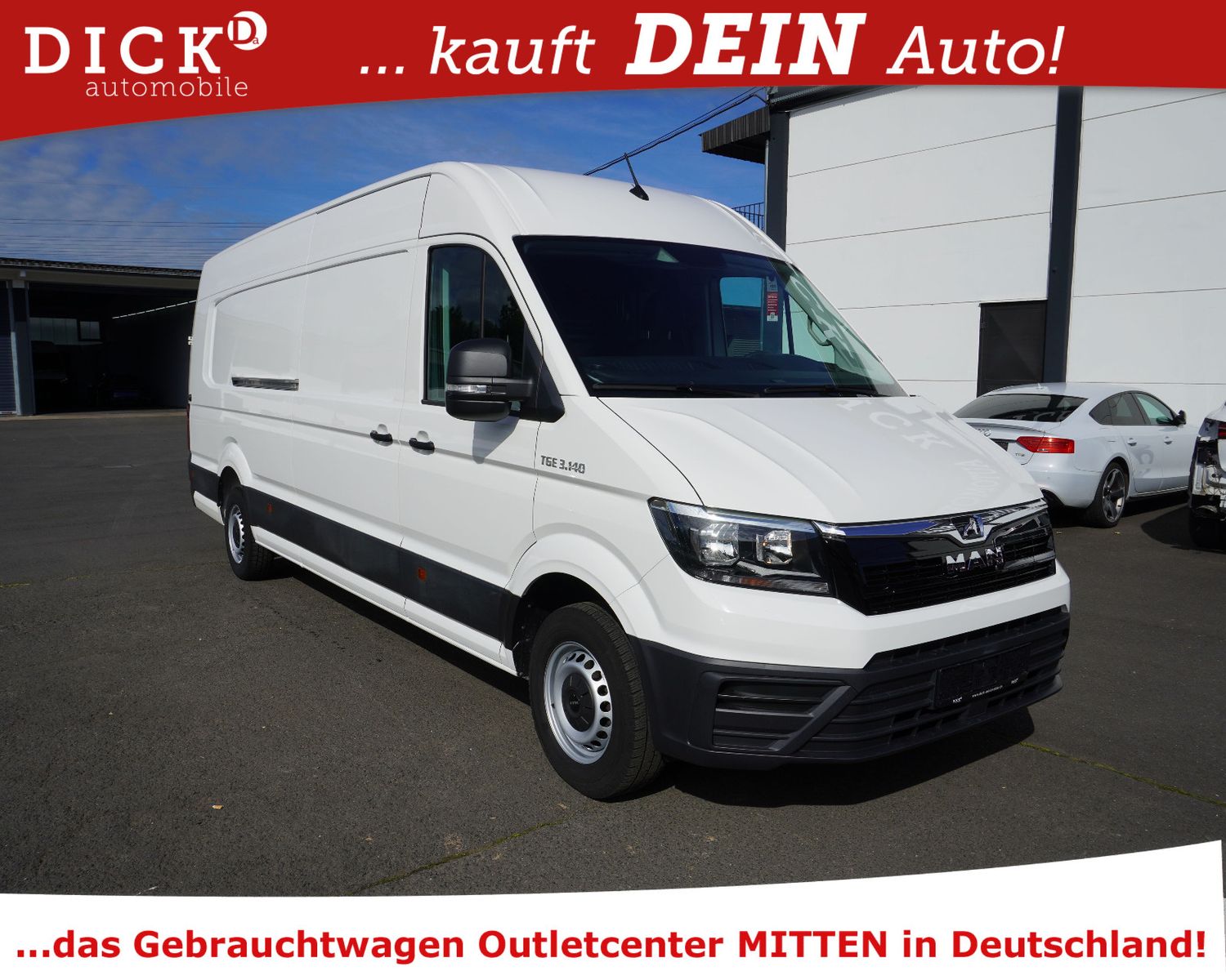 Fahrzeugabbildung MAN TGE 2.0d L4H3 MAXI EXTRA LANG NAVI+KAM+APPLE+DAB