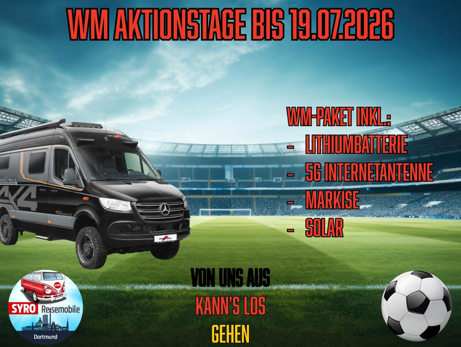 Mercedes-Benz Malibu Genius 641 LE 4x4 / WORAUF WARTEN SIE?