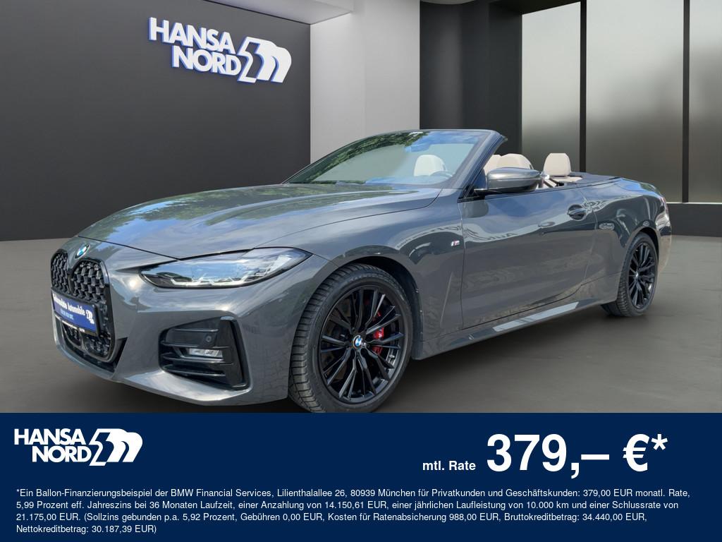 BMW 430i Cabrio M-SPORT LED NAVI KAMERA PDC H/K 19"