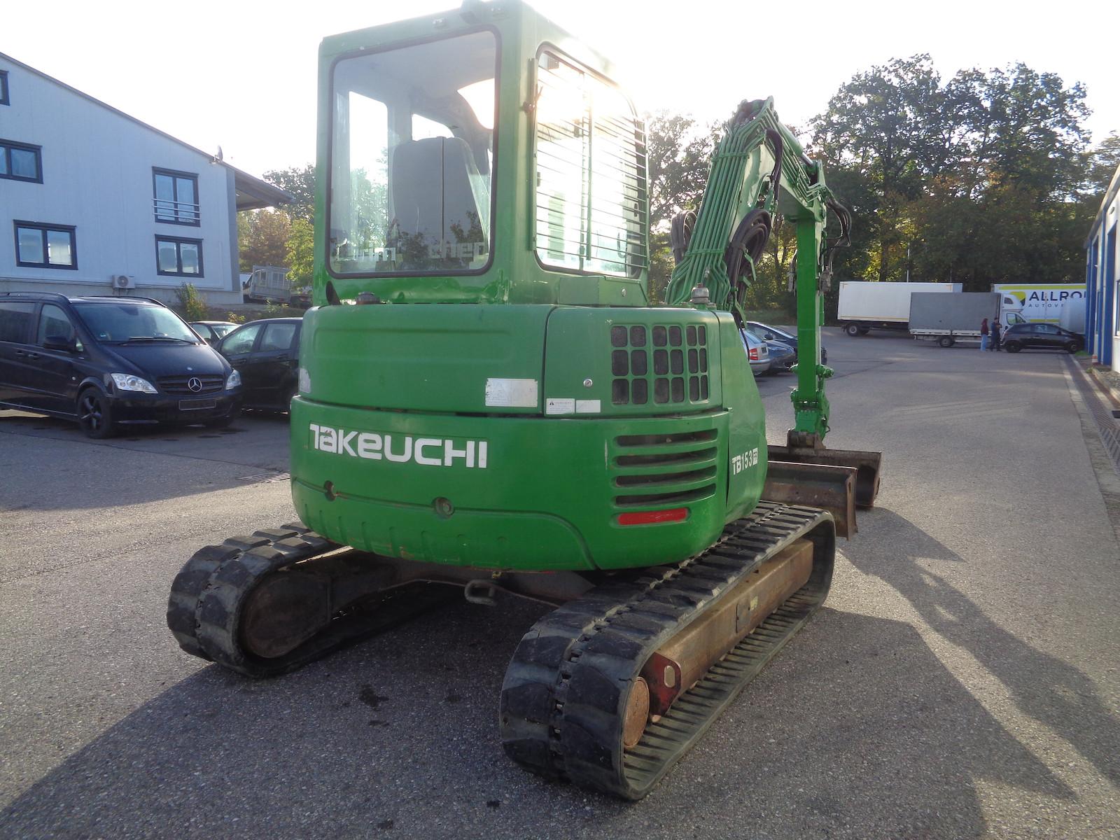 Takeuchi TB153FR 3xLöffel Helac Powertilt