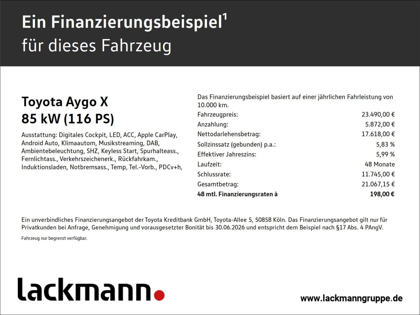 Toyota Aygo X Hybrid Teamplayer Technik-Paket PDC Sitzh imagem 2