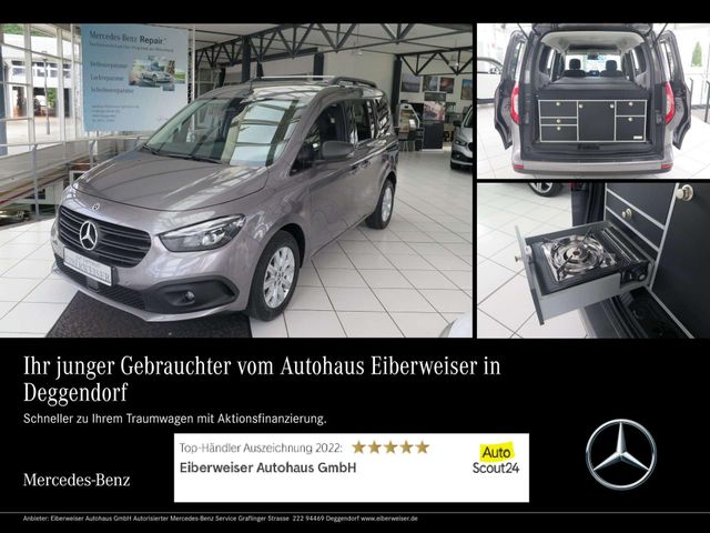 Mercedes-Benz Citan Camper Küche Kühlbox Bett AHK LED Navi